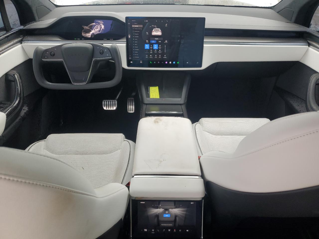 TESLA MODEL X 2022 VIN 7SAXCBE60NF360086 zdjęcie 8