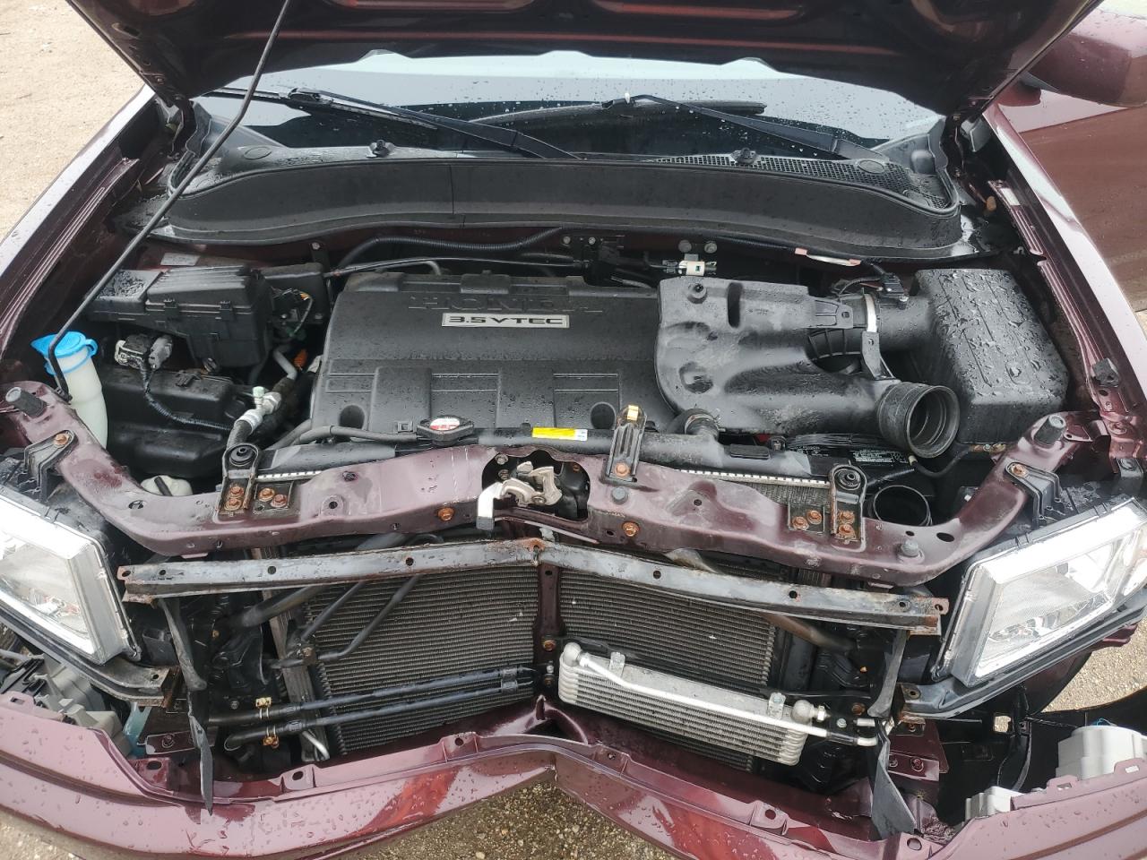 2012 Honda Ridgeline Rtl VIN: 5FPYK1F55CB457664 Lot: 61729395