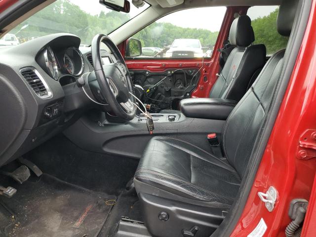  DODGE DURANGO 2013 Czerwony