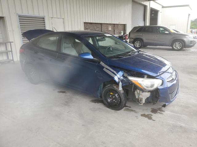 Sedans HYUNDAI ACCENT 2016 Blue