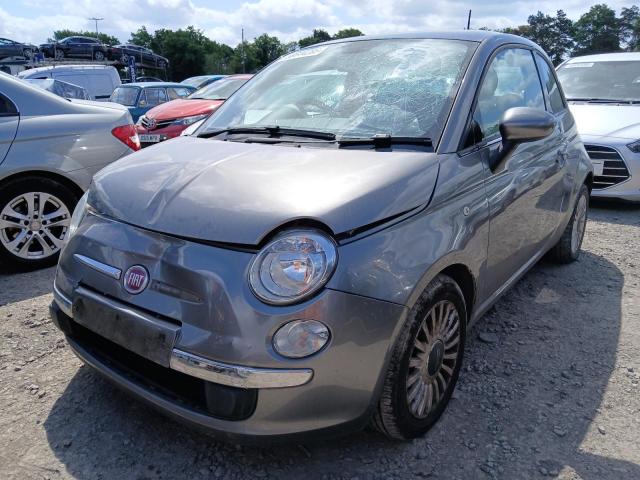 2012 FIAT 500 LOUNGE for sale at Copart WOLVERHAMPTON