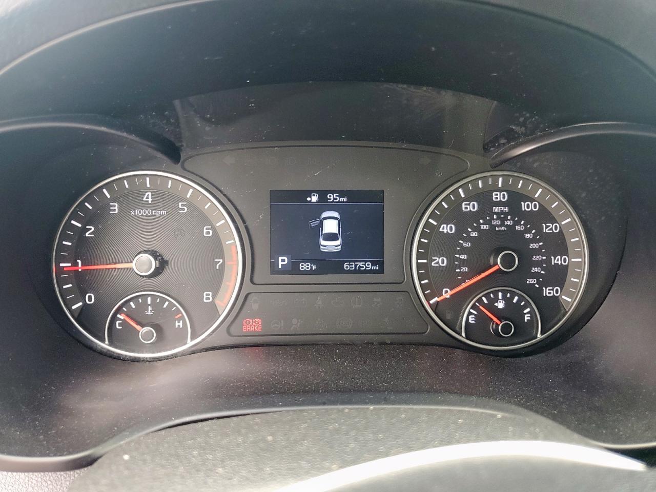 2019 Kia Optima Lx VIN: 5XXGT4L35KG331418 Lot: 59808255