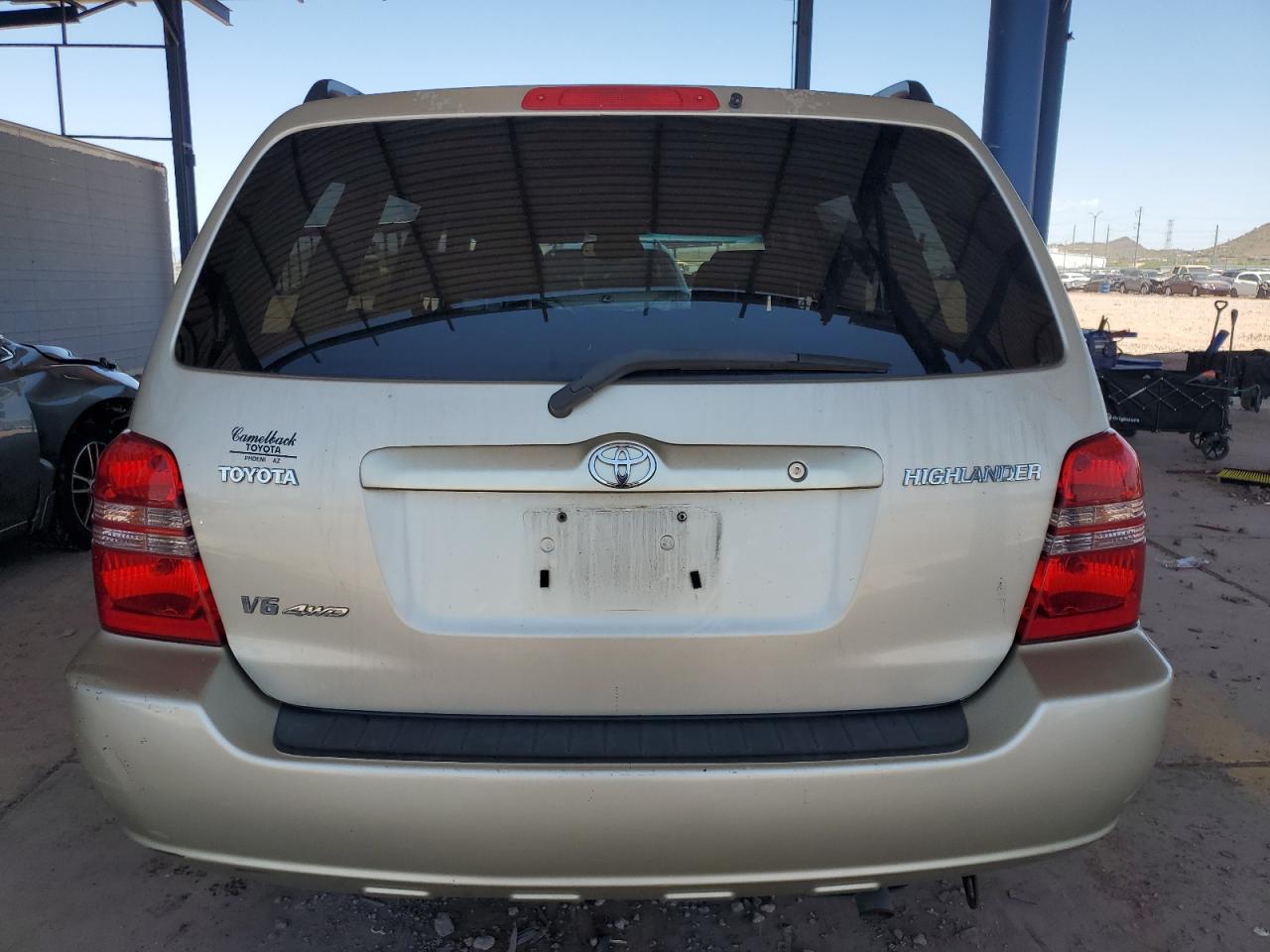 2003 Toyota Highlander Limited VIN: JTEHF21A030107439 Lot: 62709945
