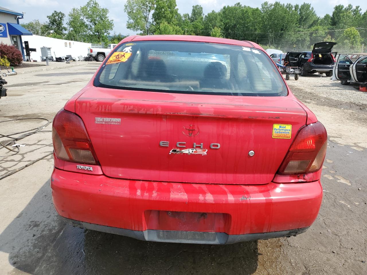 2001 Toyota Echo VIN: JTDAT123510171479 Lot: 60256385