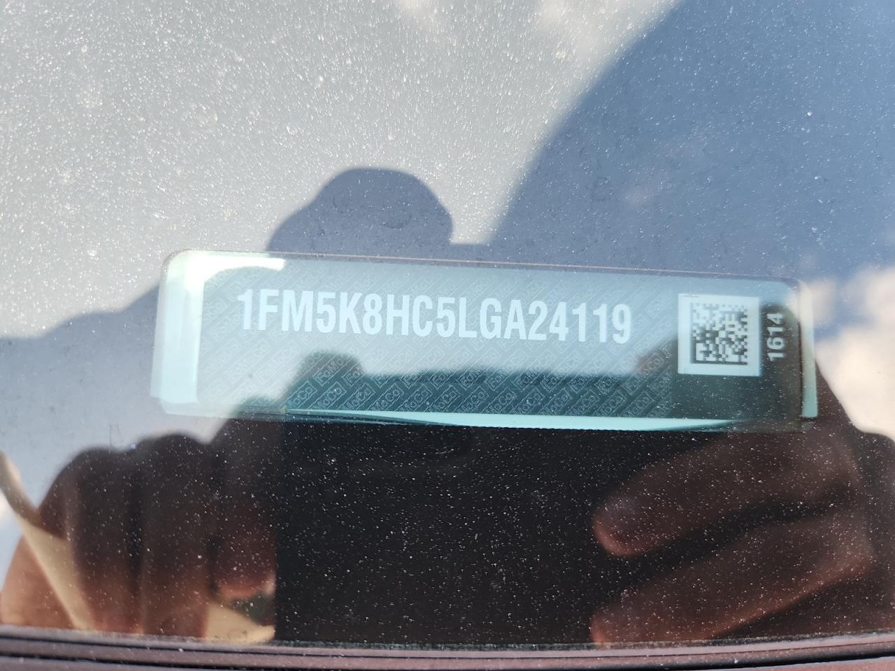FORD EXPLORER 2020 VIN 1FM5K8HC5LGA24119 zdjęcie 13