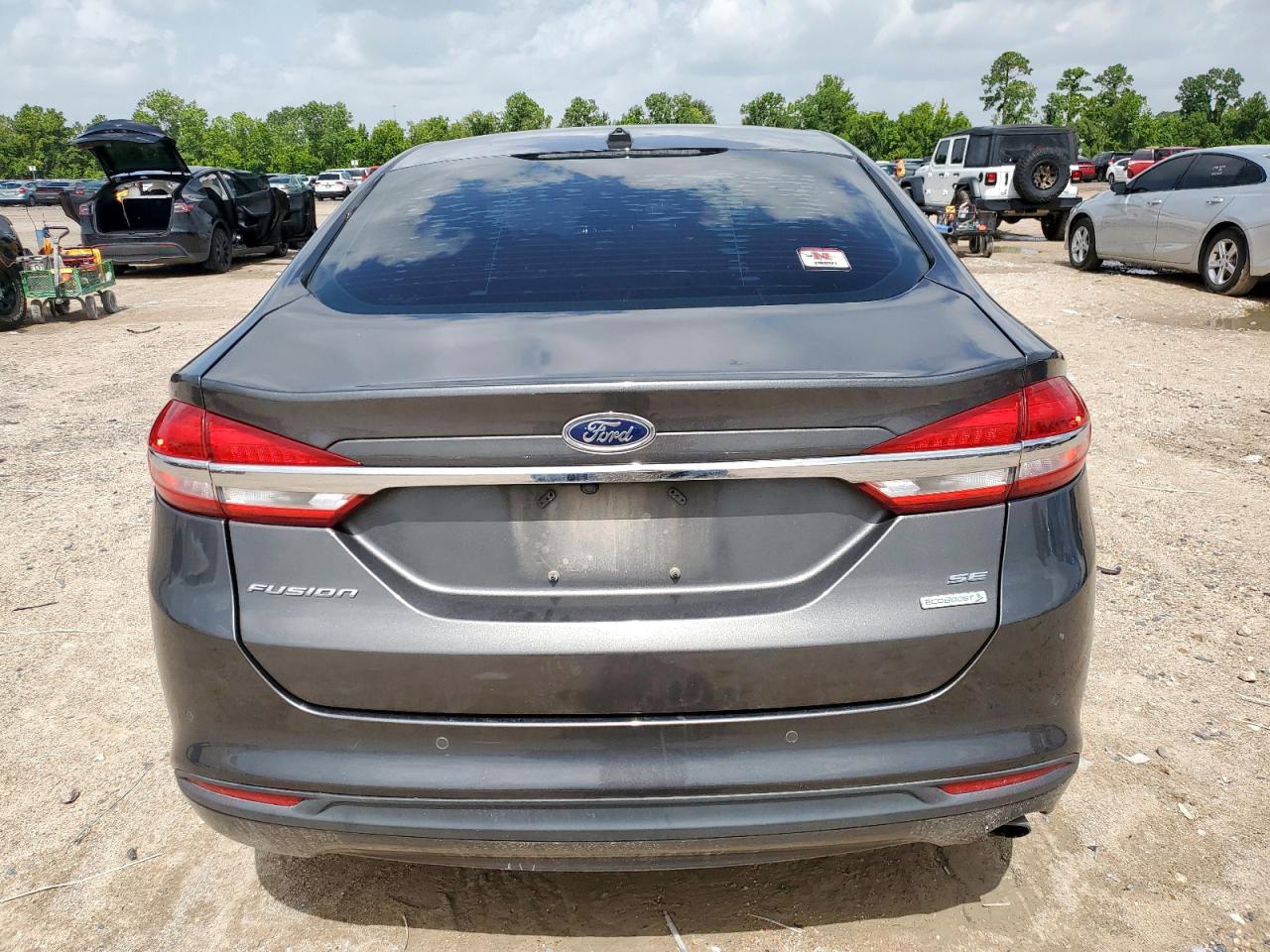 2017 Ford Fusion Se VIN: 3FA6P0HD1HR342684 Lot: 61636185