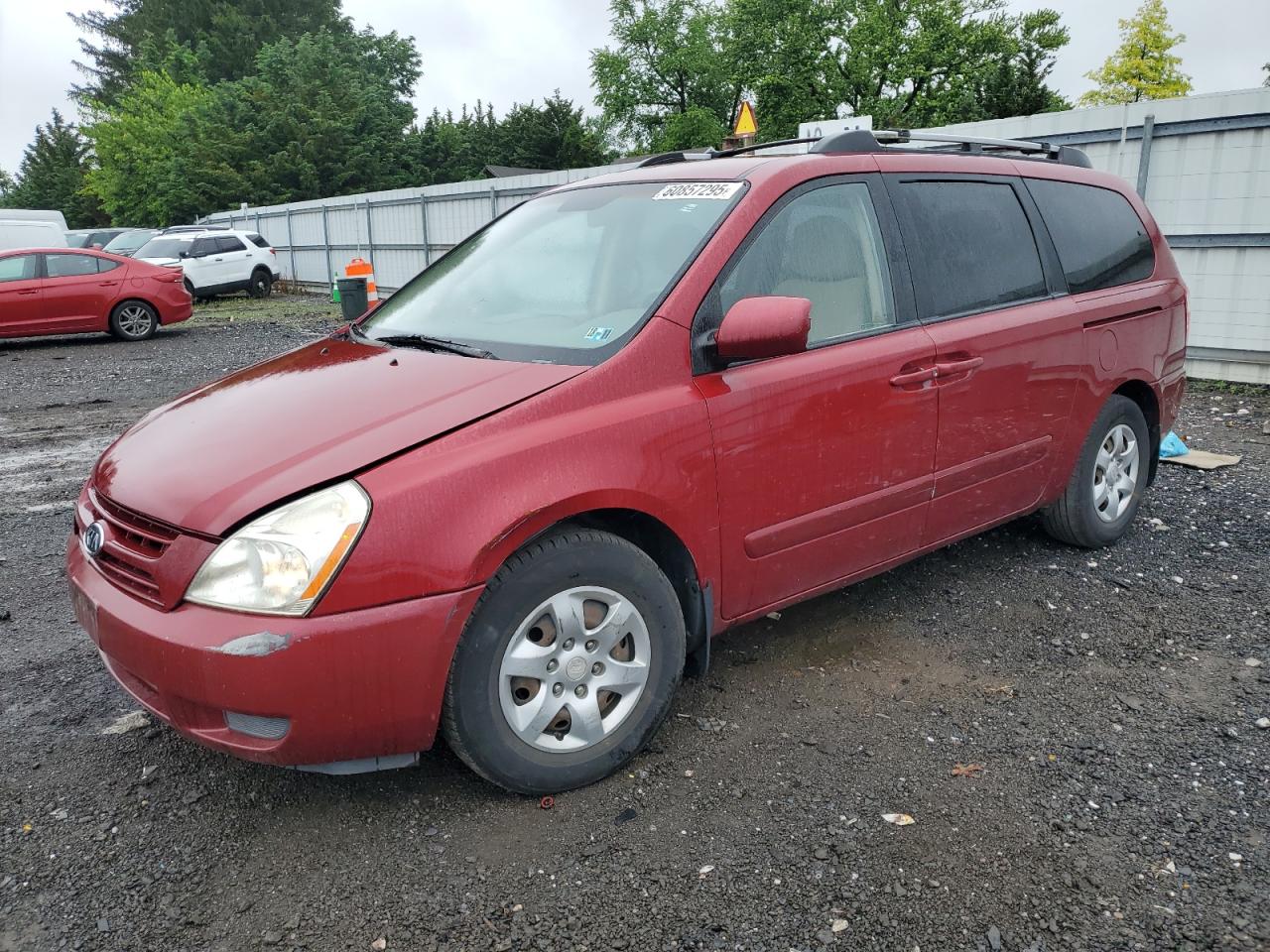 2007 Kia Sedona Ex na sprzedaż w Finksburg, MD - Front End
