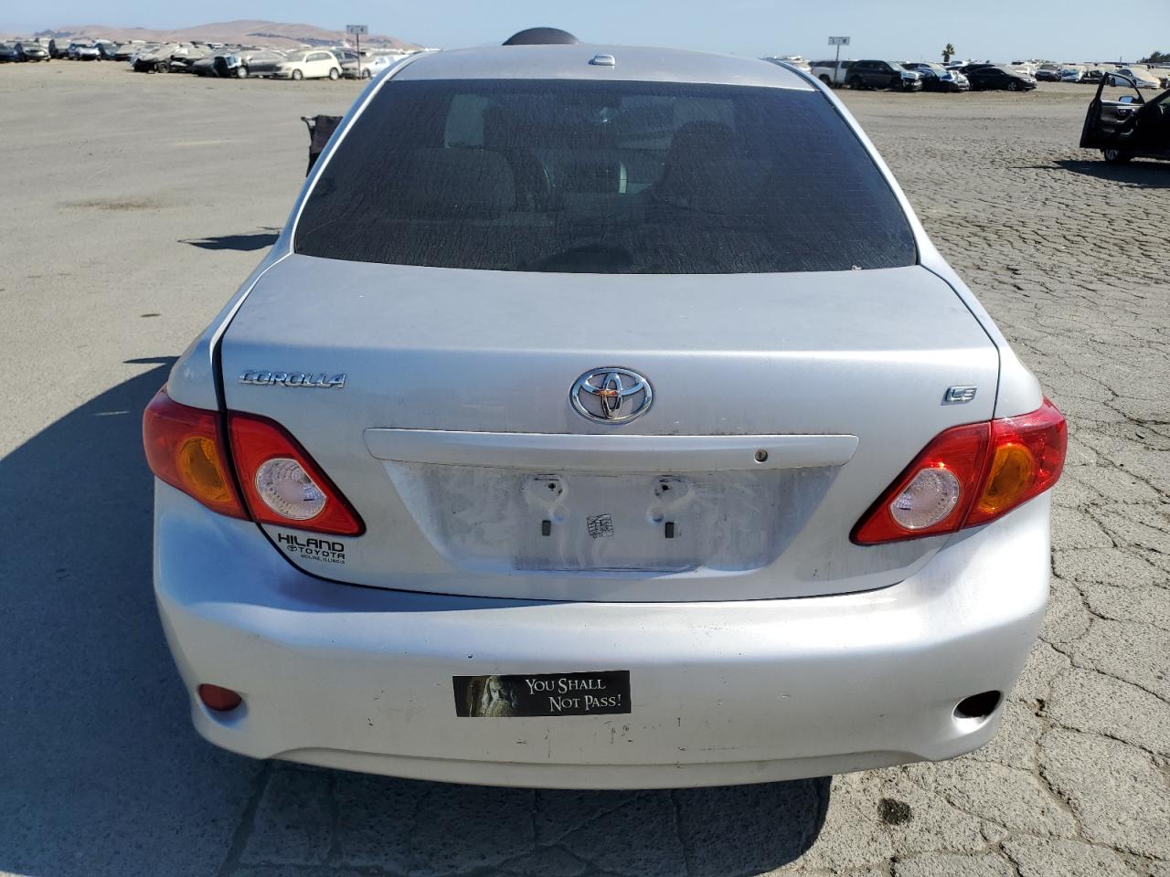 2009 Toyota Corolla Base VIN: 1NXBU40E69Z049544 Lot: 62581295