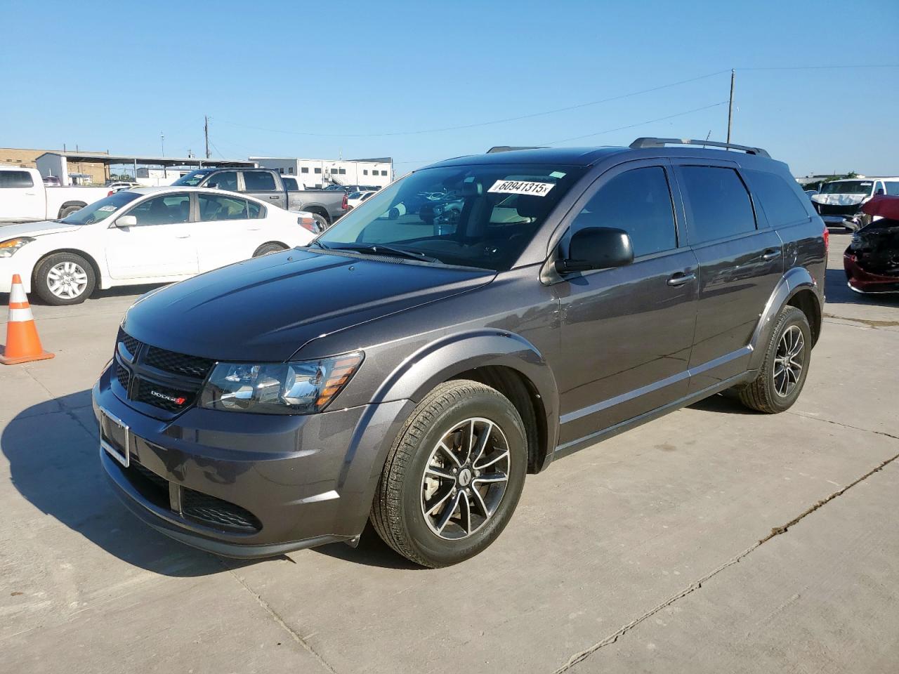 2018 Dodge Journey Se na sprzedaż w Grand Prairie, TX - Hail