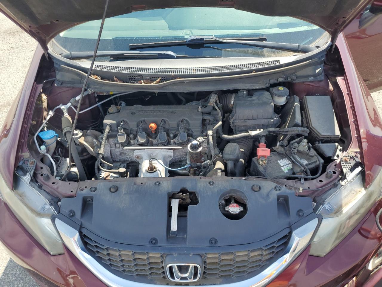 2014 Honda Civic Lx VIN: 19XFB2F53EE207595 Lot: 62738375