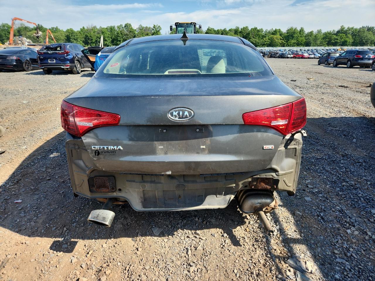 2012 Kia Optima Lx VIN: 5XXGM4A7XCG031166 Lot: 62363275