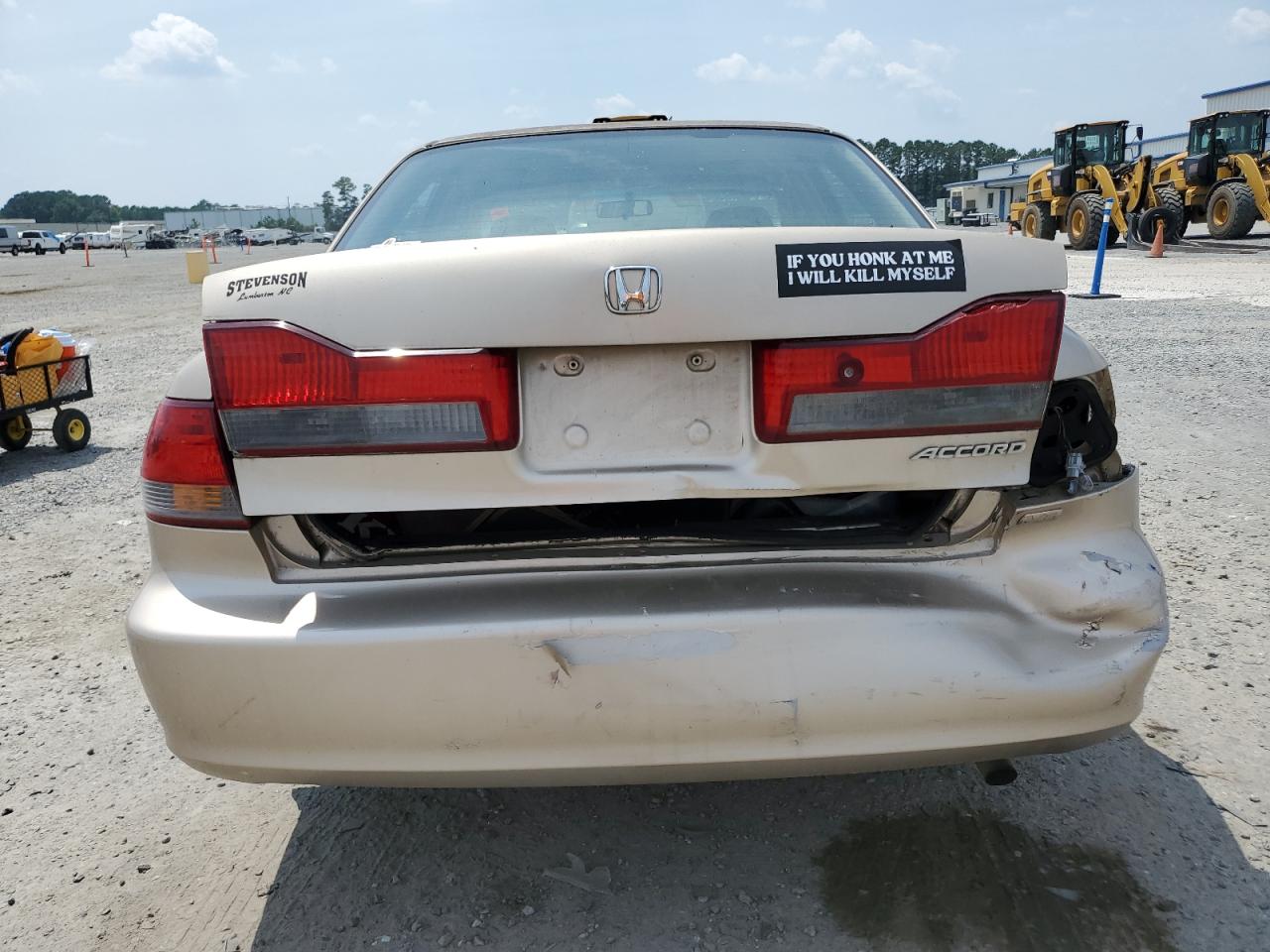 2001 Honda Accord Ex VIN: 1HGCG56651A134999 Lot: 61909775