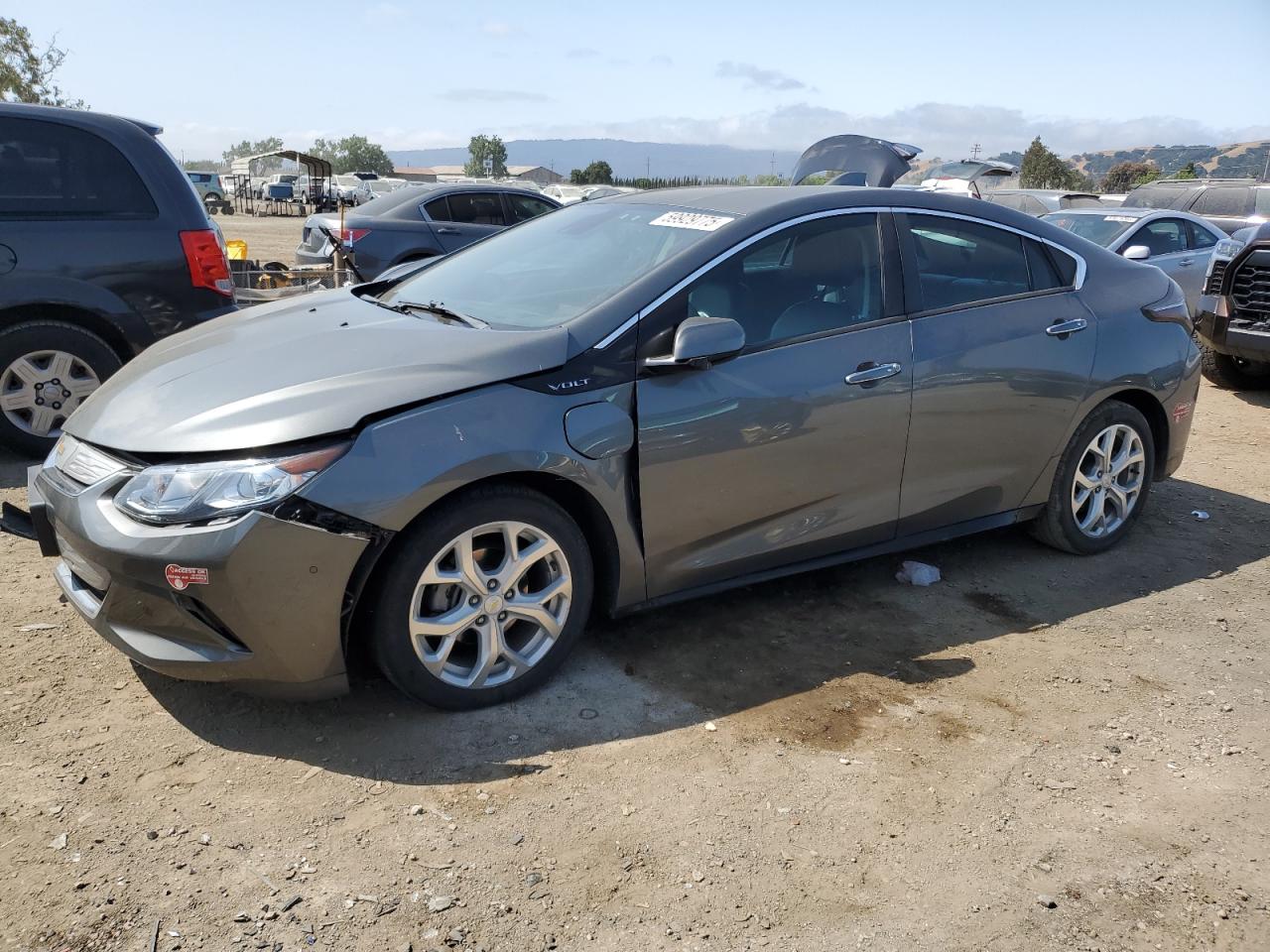 2017 Chevrolet Volt Premier на продаже в San Martin, CA - Front End