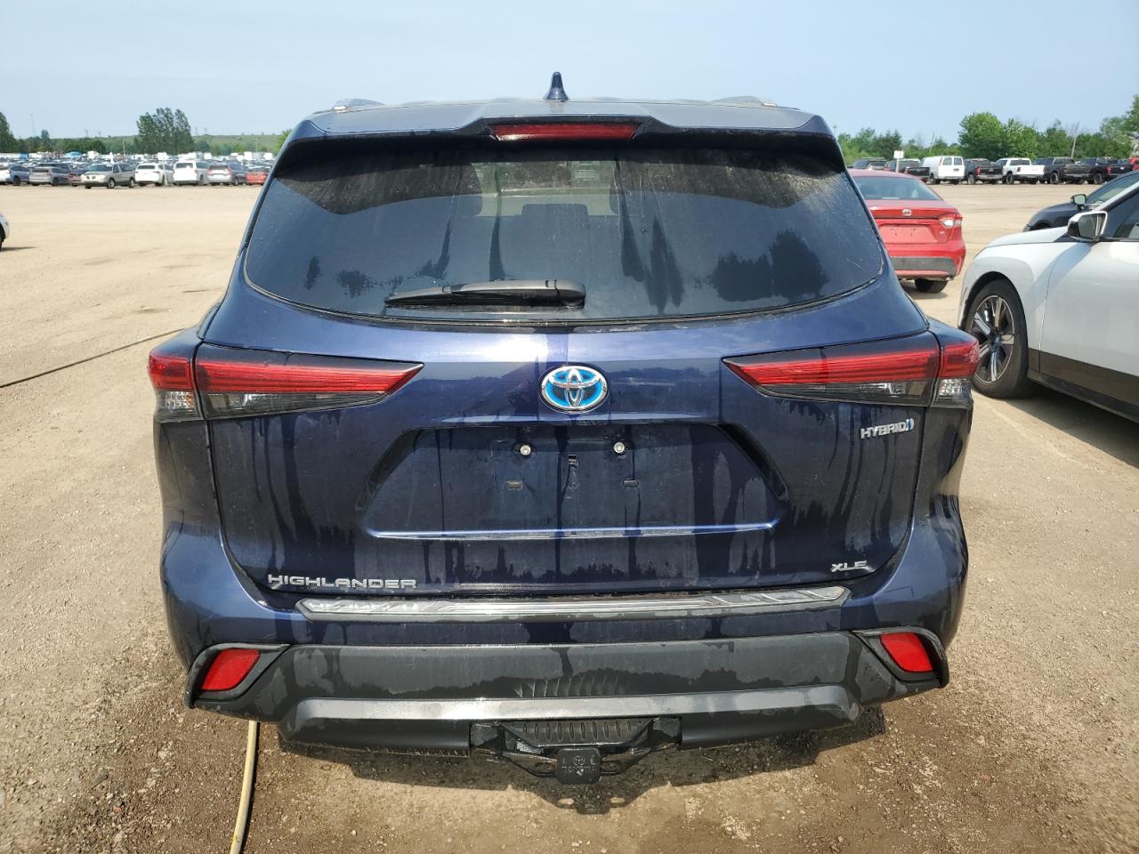2021 Toyota Highlander Hybrid Platinum VIN: 5TDEBRCH1NS098272 Lot: 62094685