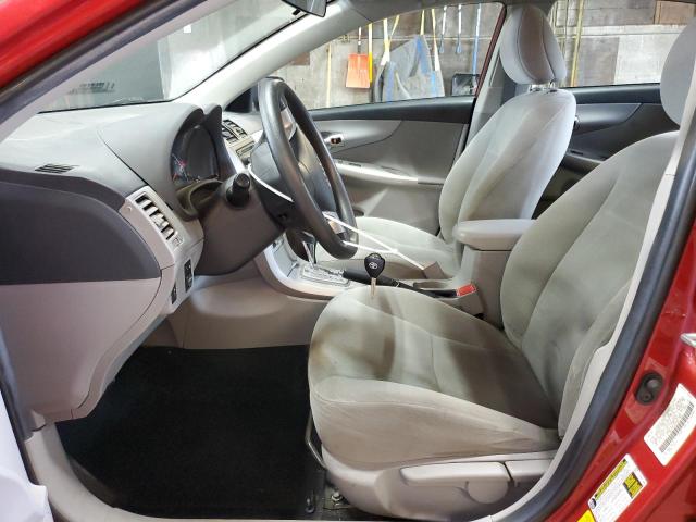  TOYOTA COROLLA 2012 Red