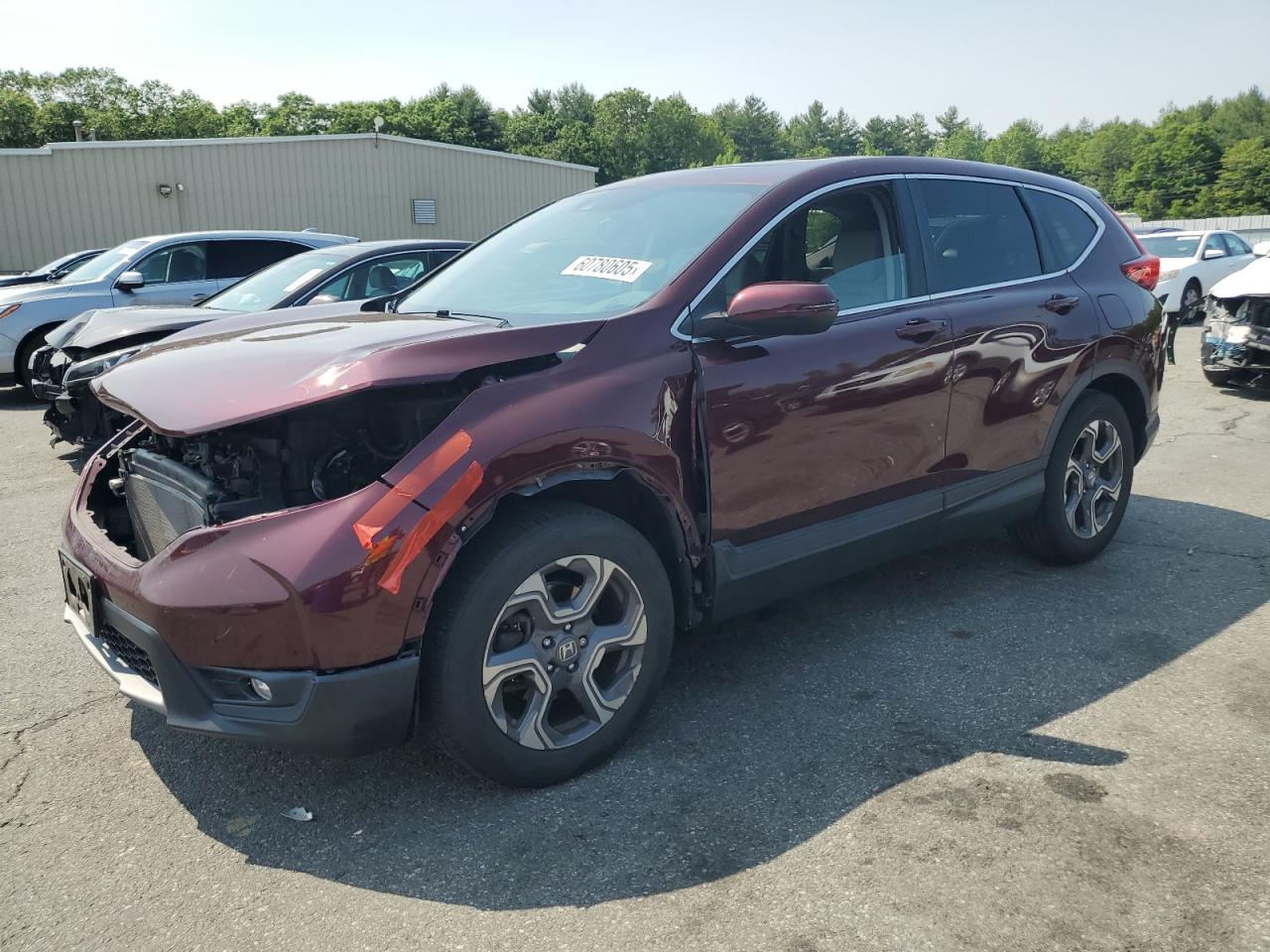 2018 Honda Cr-V Ex للبيع في Exeter، RI - Front End