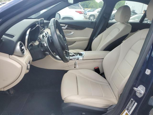  MERCEDES-BENZ C-CLASS 2018 Granatowy