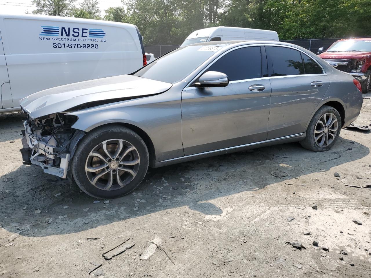 2015 Mercedes-Benz C 300 4Matic იყიდება Waldorf-ში, MD - Front End