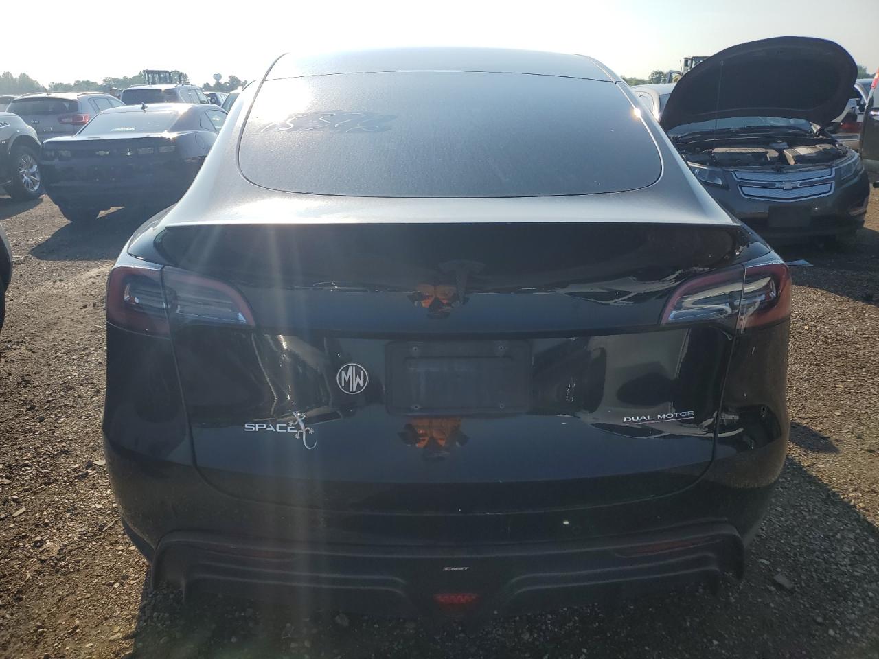 TESLA MODEL Y 2022 VIN 7SAYGDEF6NF320695 zdjęcie 6