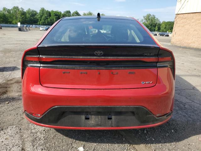  TOYOTA PRIUS 2023 Red