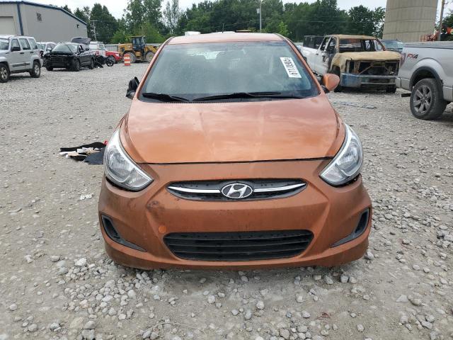  HYUNDAI ACCENT 2017 Pomarańczowy