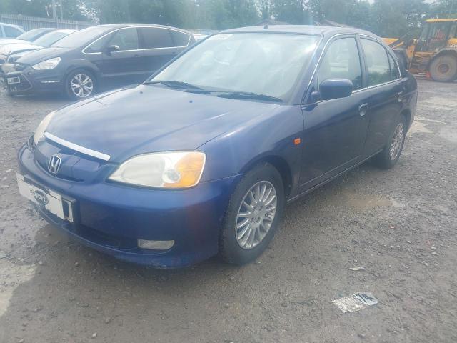 2003 HONDA CIVIC SE E for sale at Copart WOLVERHAMPTON