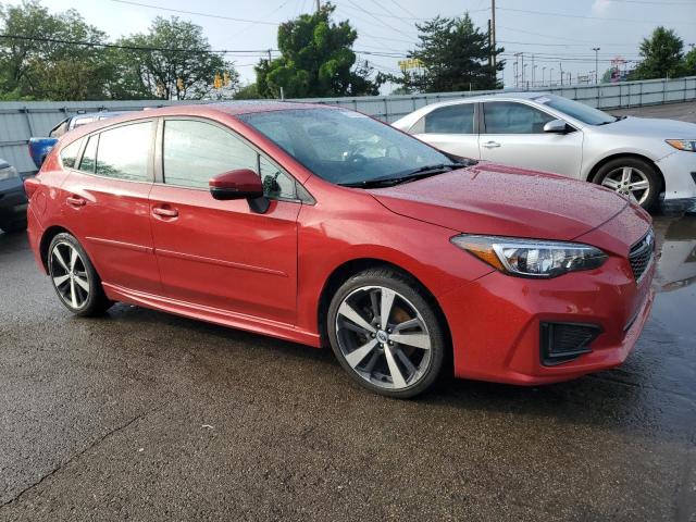  SUBARU IMPREZA 2018 Красный