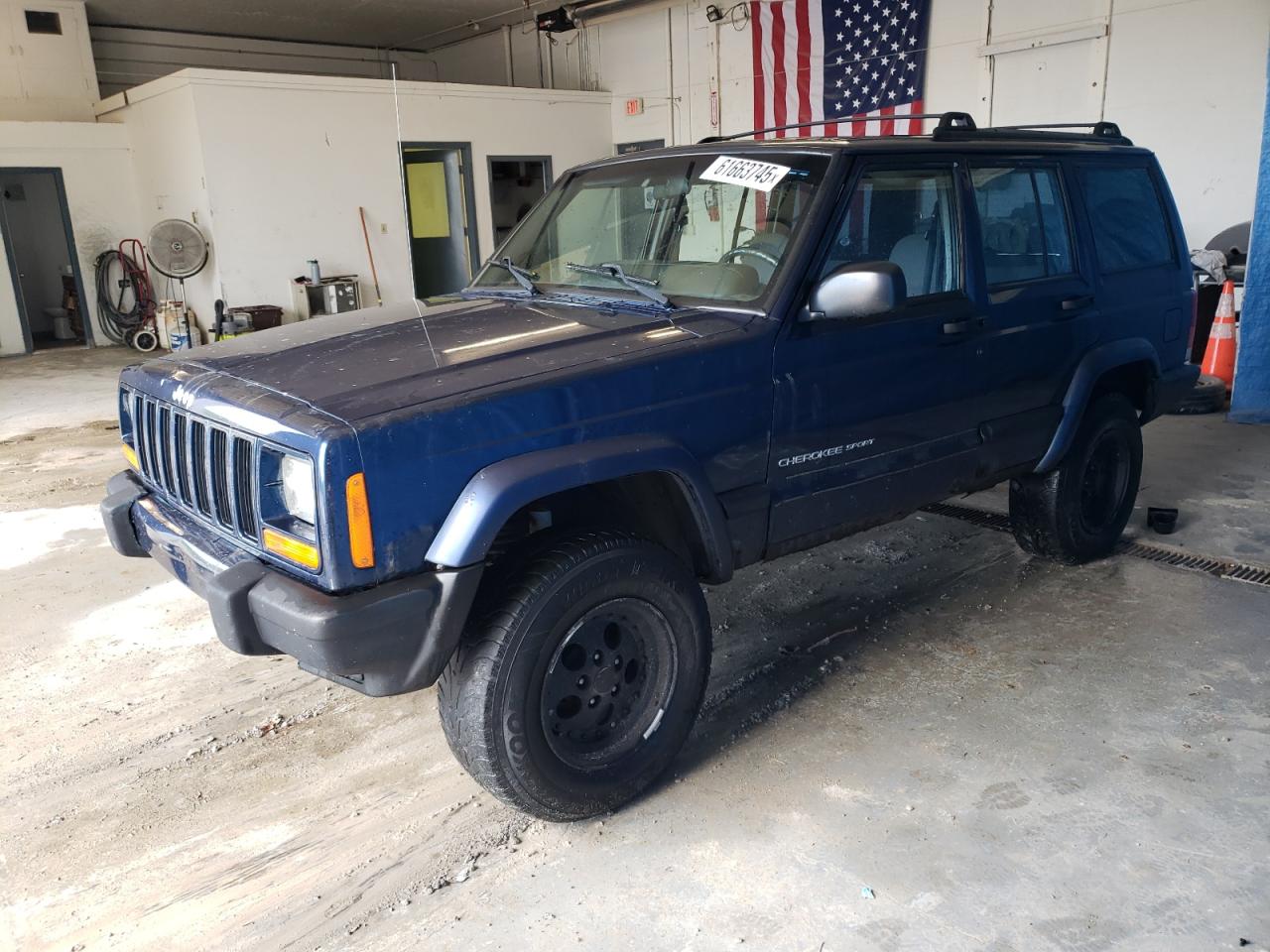 2001 Jeep Cherokee Sport de vânzare în Northfield, OH - Front End