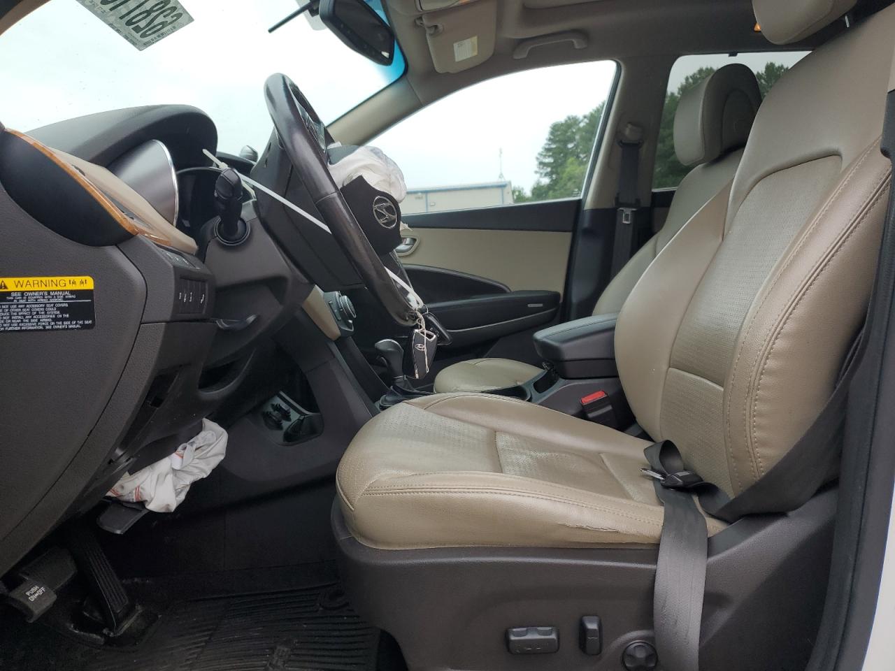 HYUNDAI SANTA FE 2014 VIN 5XYZUDLB1EG227960 zdjęcie 7