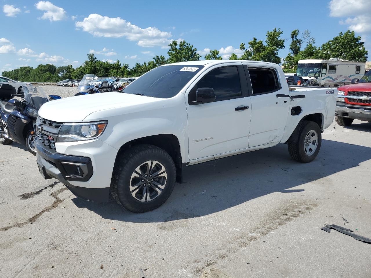 CHEVROLET COLORADO 2022 VIN 1GCGTDEN8N1243459