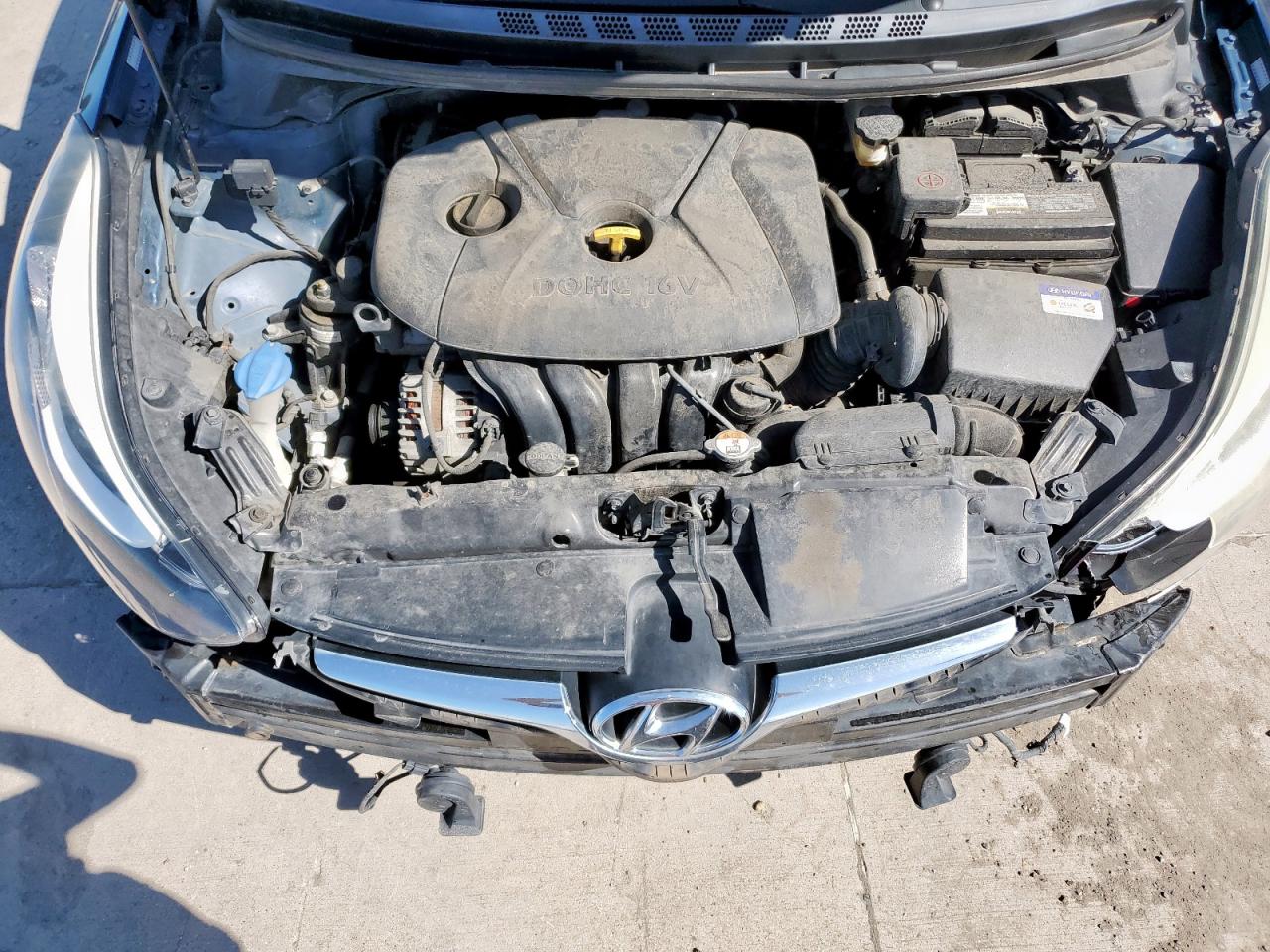 HYUNDAI ELANTRA 2016 VIN KMHDH4AE7GU619902 zdjęcie 11