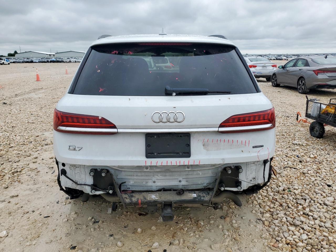 2020 Audi Q7 Prestige VIN: WA1VXBF71LD003627 Lot: 59946835