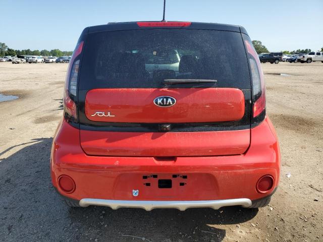  KIA SOUL 2018 Czerwony