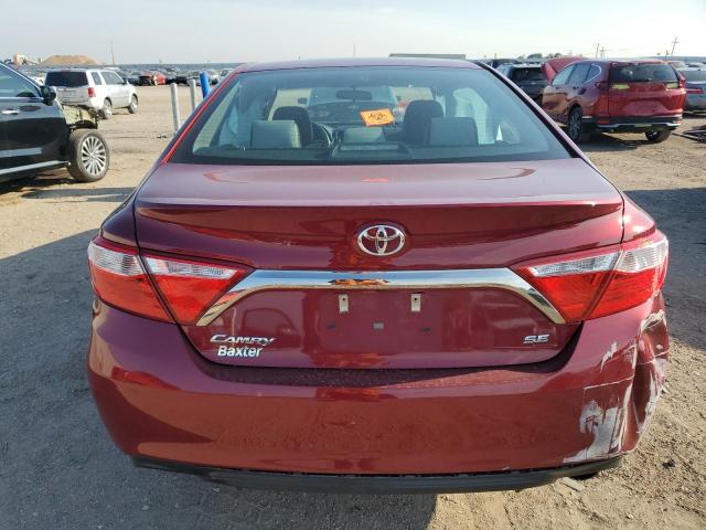  TOYOTA CAMRY 2017 Красный