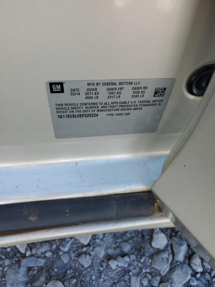 2014 Chevrolet Malibu 2Lt VIN: 1G11E5SL6EF225224 Lot: 60230045