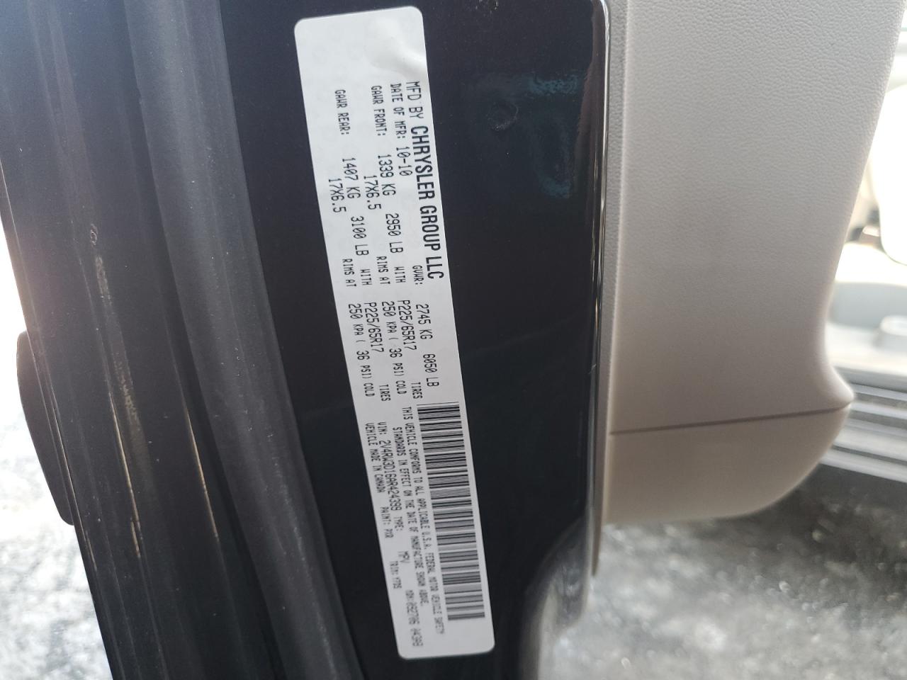 2010 Volkswagen Routan Se VIN: 2V4RW3D16AR424399 Lot: 62552585