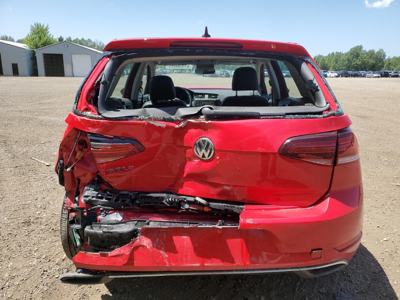 2020 Volkswagen Golf VIN: 3VWG57AU7LM014678 Lot: 61936095