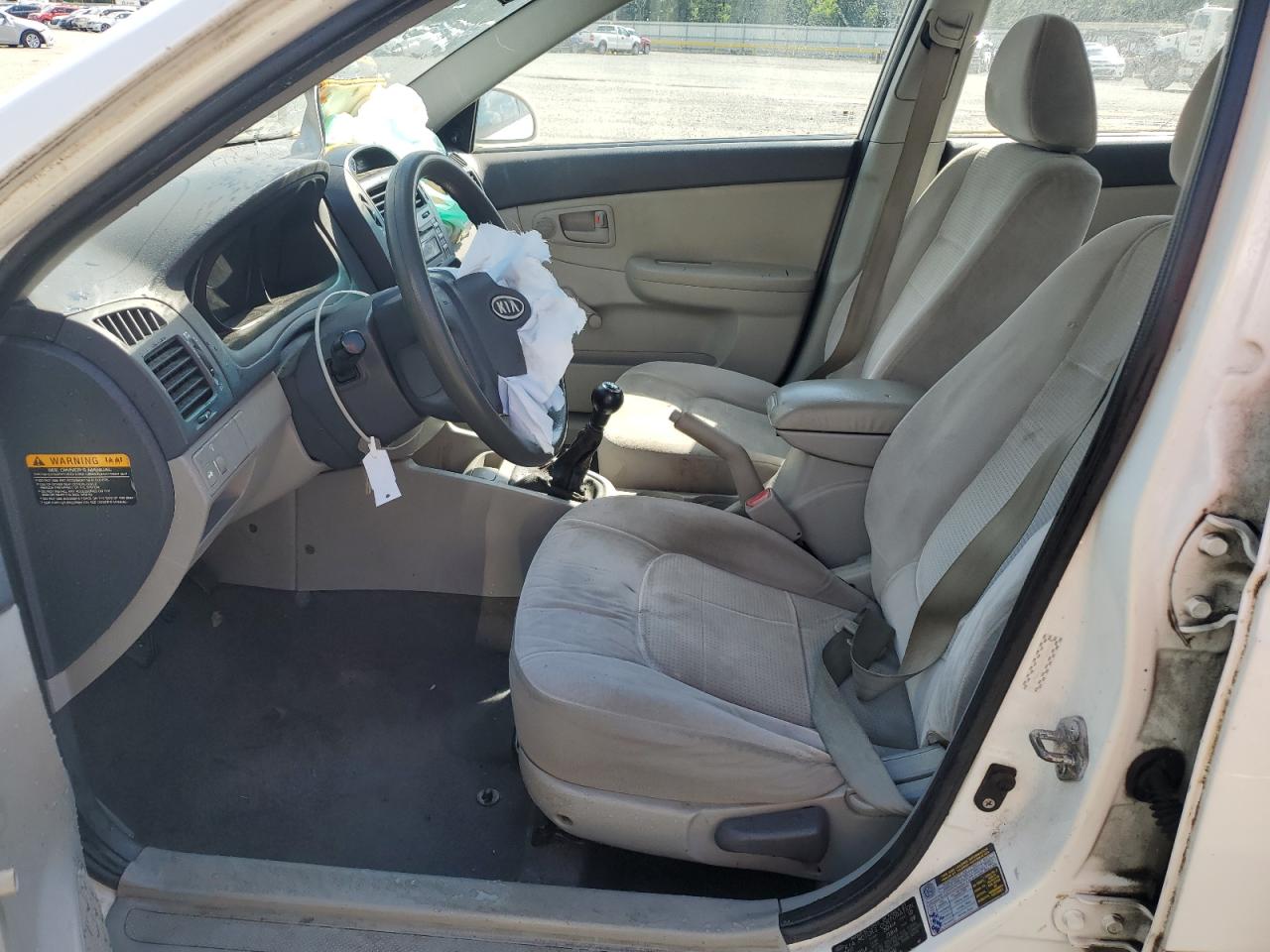 2008 Kia Spectra Ex VIN: KNAFE121285556006 Lot: 62515245
