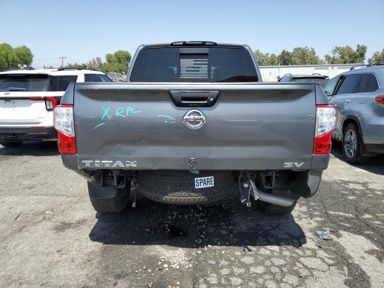 2018 Nissan Titan Sv VIN: 1N6AA1E62JN547602 Lot: 61996475