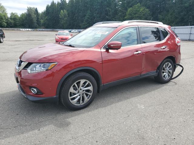  NISSAN ROGUE 2015 Czerwony