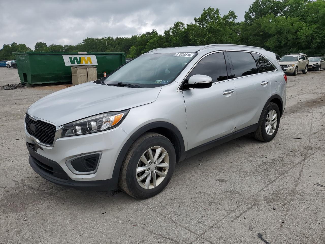 2016 Kia Sorento Lx за продажба в Ellwood City, PA - Undercarriage