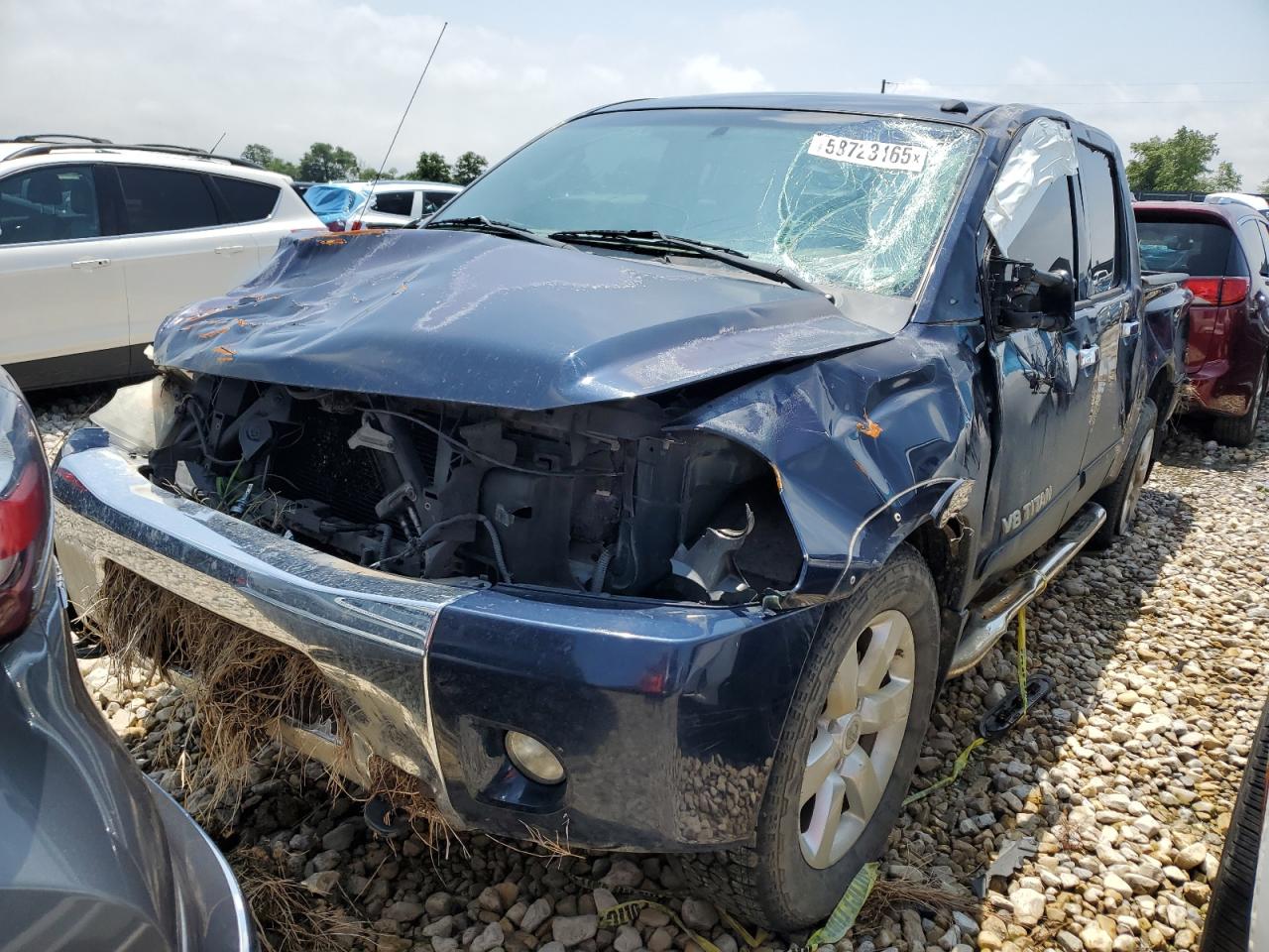 2008 Nissan Titan Xe იყიდება Sikeston-ში, MO - Rollover