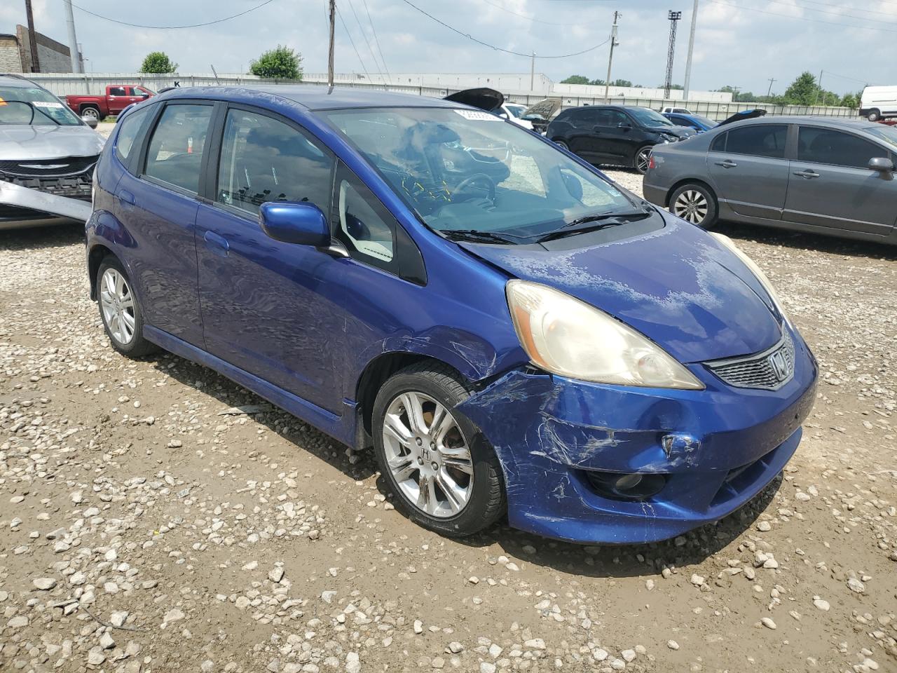 HONDA FIT 2009 VIN JHMGE88479S049069 zdjęcie 4