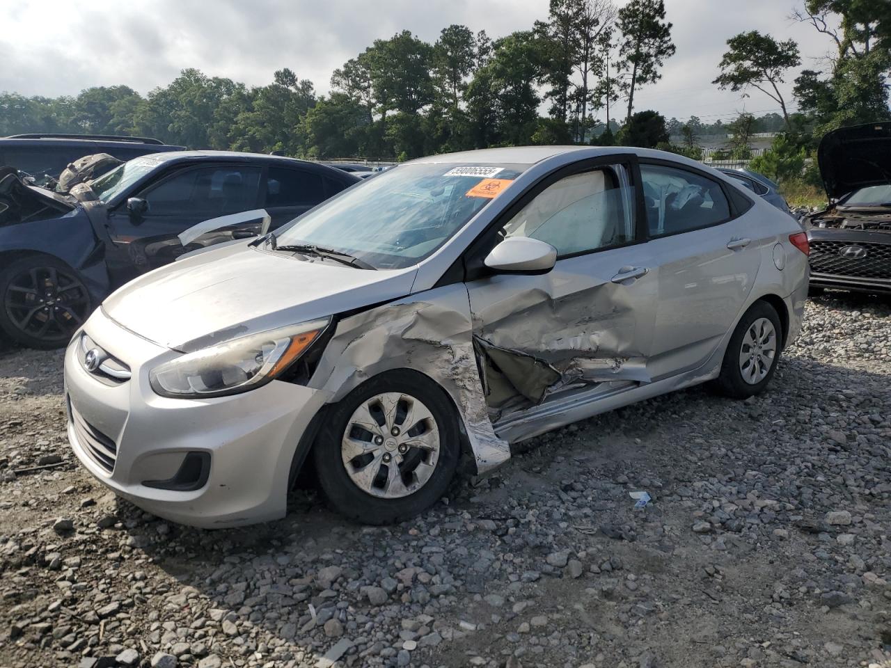 2016 Hyundai Accent Se იყიდება Byron-ში, GA - Side
