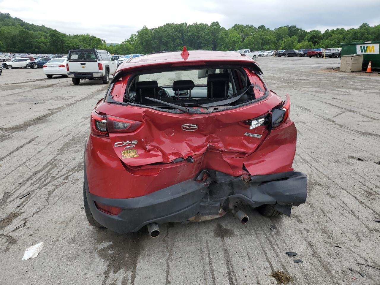 2016 Mazda Cx-3 Touring VIN: JM1DKBC7XG0121709 Lot: 61626245