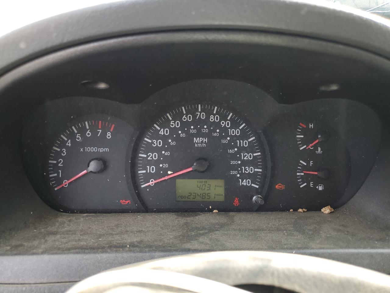 2005 Kia Spectra Lx VIN: KNAFE121955200566 Lot: 61530285