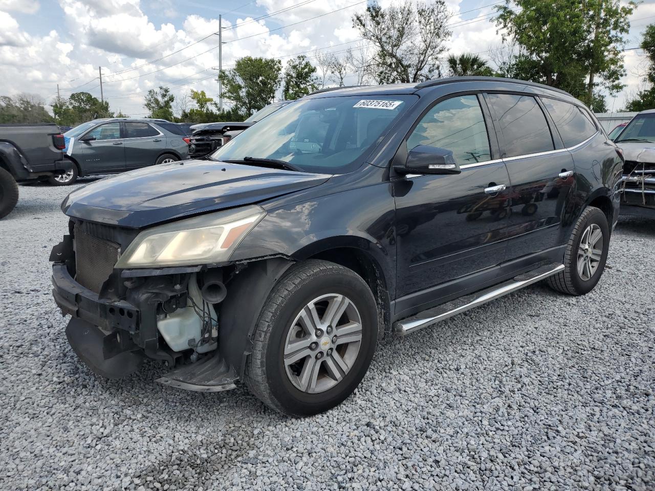 2015 Chevrolet Traverse Lt na sprzedaż w Riverview, FL - Front End