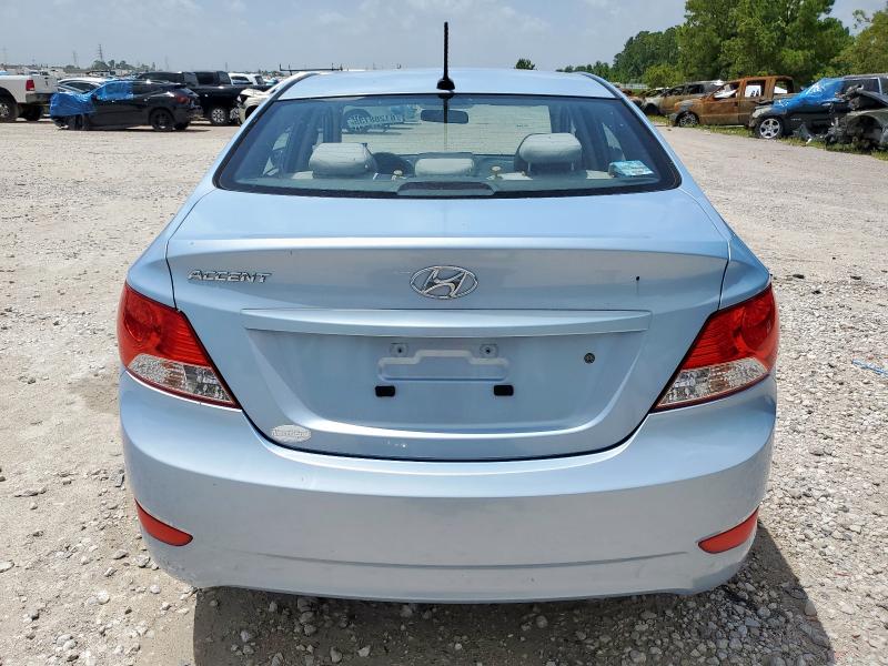  HYUNDAI ACCENT 2014 Granatowy