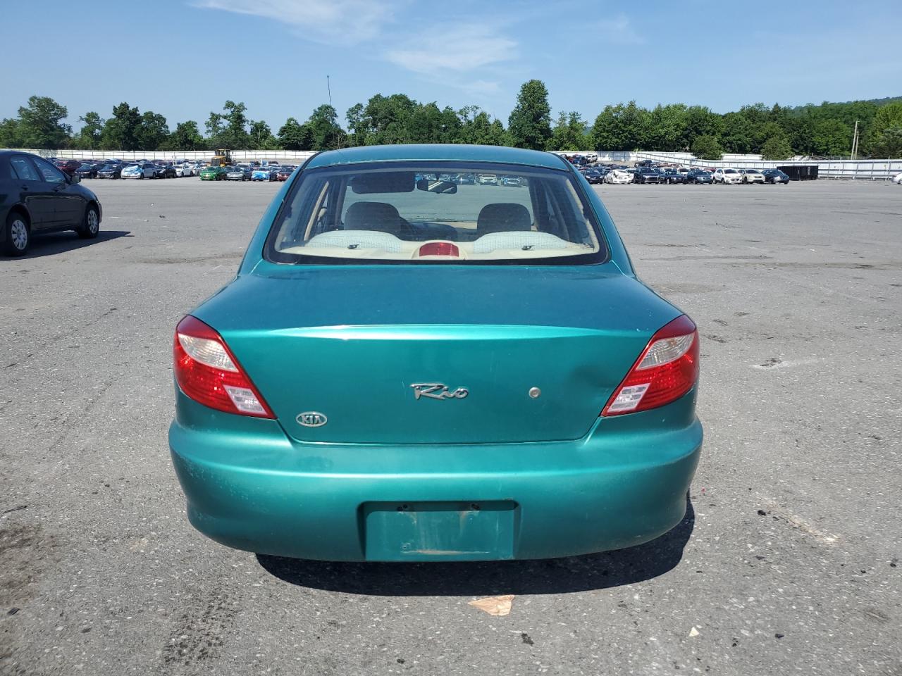 2001 Kia Rio VIN: KNADC123216028898 Lot: 62358685