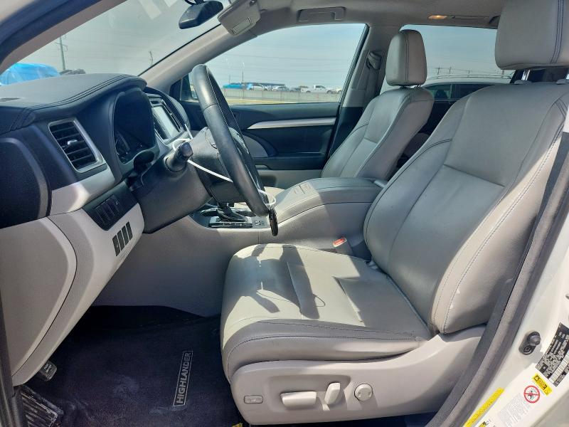  TOYOTA HIGHLANDER 2016 White
